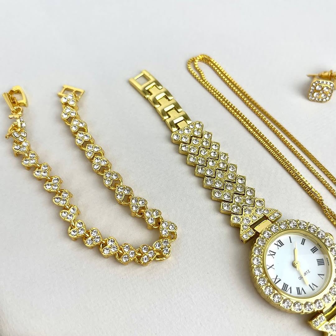 A58 Plus 6 IN 1 Smartwatch Set - مجموعة ساعة ذكية A58 Plus 6 في 1