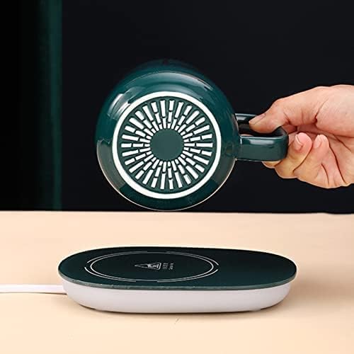 صينية تسخين أكواب القهوة الكهربائية - استمتع بقهوة دافئة في أي وقت وفي أي مكان مع قاعدة تسخين آمنة