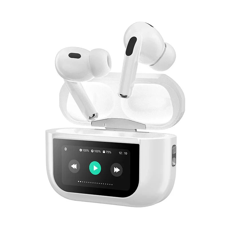 سماعات Airpods Pro A9 LED تعمل باللمس - سماعات أذن ANC+ENC لإلغاء الضوضاء