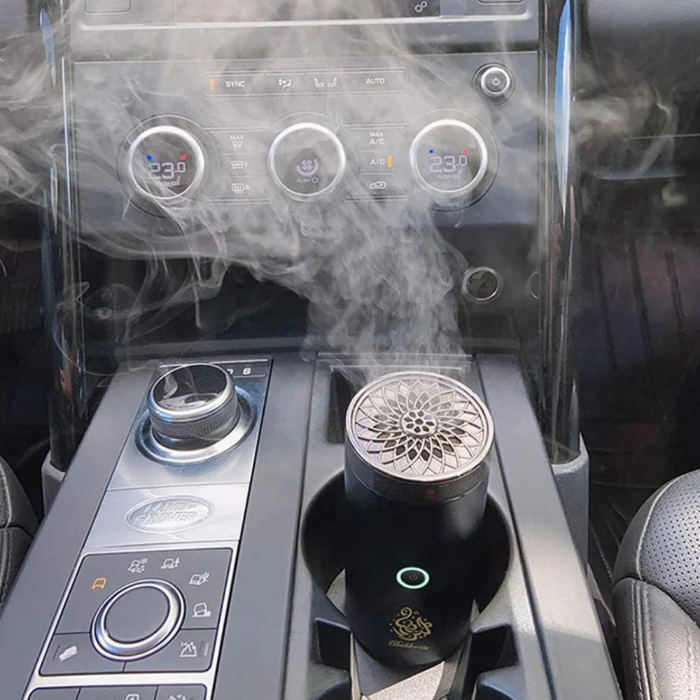 مبخرة بخور فاخرة ذكية – موزع بخور وعطور عود كهربائي قابل لإعادة الشحن