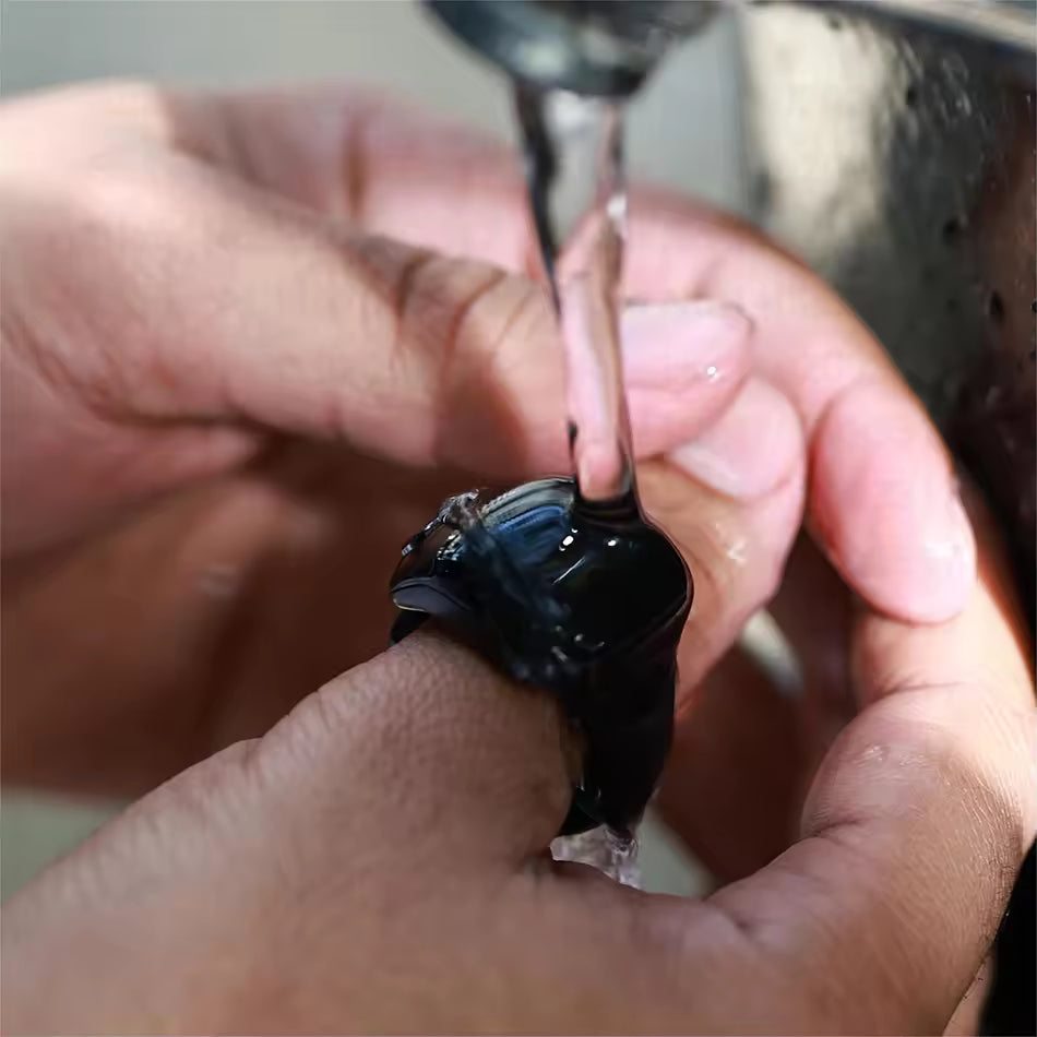 عداد حلقات التسبيح الرقمي الذكي بشاشة OLED ومزامنة التطبيقات 