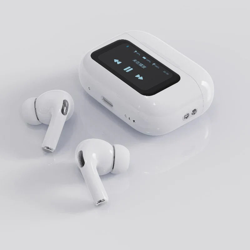 سماعات Airpods Pro A9 LED تعمل باللمس - سماعات أذن ANC+ENC لإلغاء الضوضاء