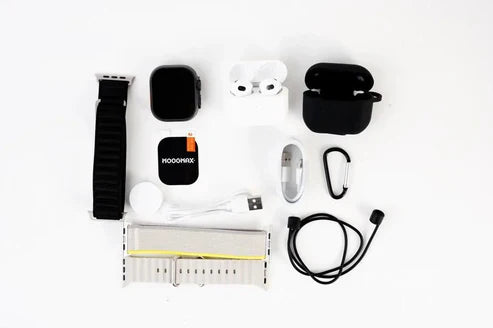 ساعة موج ماكس الذكية ألترا الجيل الثاني - مكالمات بلوتوث، أوضاع رياضية، مقاومة للماء