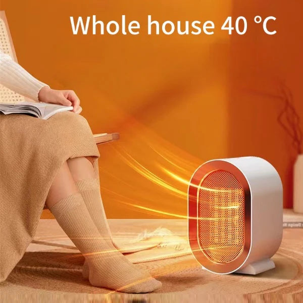 سخان صغير محمول - تسخين سريع، منظم حرارة قابل للتعديل وتصميم صغير الحجم